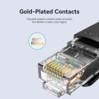 Патч-корд 3м, UTP cat 6 RJ-45 black Vention (IBNBI)