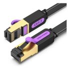 Патч-корд 5м, FTP cat 7 RJ-45 black Vention (ICABJ)