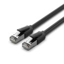 Патч-корд 1м, S/FTP cat 8 RJ-45 black Vention (IKKBF)
