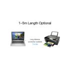 Кабель для принтера USB 2.0 AM/BM 1.0m black Vention (VAS-A16-B100)