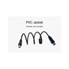 Кабель для принтера USB 2.0 AM/BM 1.0m black Vention (VAS-A16-B100)