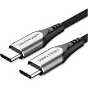 Дата кабель USB-C to USB-C 2.0m aluminum gray Vention (TADHH)