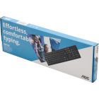 Клавіатура AOC KB100B USB UA Black (KB100B/97)