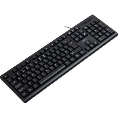 Клавиатура AOC KB100B USB UA Black (KB100B/97)