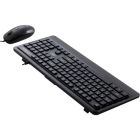Комплект AOC KM220B USB UA Black (KM220B/97)