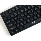 Клавиатура AOC GK116B LED USB UA Black (GK116B/97)
