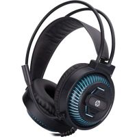 Навушники HP (DHE-8001U) LED USB Black (DHE-8001U)