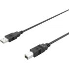 Кабель для принтера USB 2.0 AM/BM 3.0m HP (HP_DHC-PT100-3M)