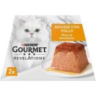 Паштет для кошек Purina Gourmet Revelations мусс с курицей 2х57 г (7613287070081)
