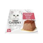 Паштет для кошек Purina Gourmet Revelations мусс с лососем 2х57 г (7613287071217) (12 шт)