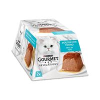 Паштет для кошек Purina Gourmet Revelations мусс с тунцем 2х57 г (8445291938014) (12 шт)