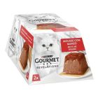 Паштет для кошек Purina Gourmet Revelations мусс с говядиной 2х57 г (7613287070005) (12 шт)