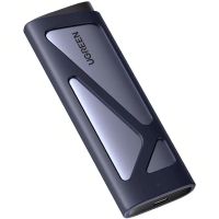 Карман внешний Ugreen USB 3.2 Gen 2 to M.2 NVMe/SATA 10Gbps UASP TRIM CM767 gray (15813)