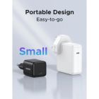 Зарядний пристрій Ugreen USB-C PD20W GaN X512 black (55553)