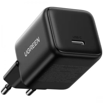 Зарядний пристрій Ugreen USB-C PD20W GaN X512 black (55553)