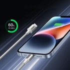 Дата кабель USB-C to Lightning 1.0m 3A 60W US304 white Ugreen (70523)