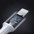Дата кабель USB-C to Lightning 1.0m 3A 60W US304 white Ugreen (70523)