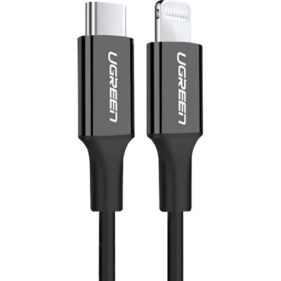 Дата кабель USB-C to Lightning 2.0m 3A US171 black Ugreen (60752)