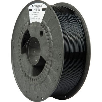 Пластик для 3D-принтера The Filament PETG Lite 1.75mm 1kg BLACK (TF-24245)