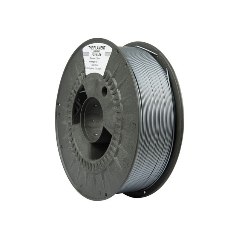Пластик для 3D-принтера The Filament PETG Lite 1.75mm SILVER 1kg (TF-24241)