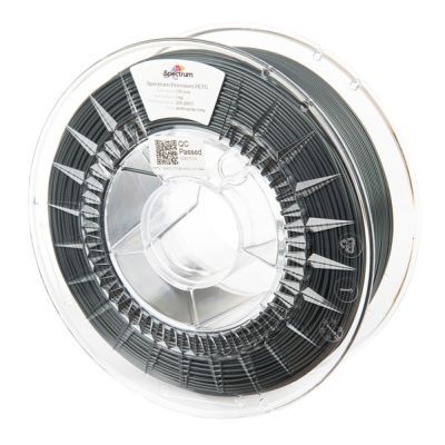 Пластик для 3D-принтера Spectrum PET-G Premium 1.75mm ANTHRACITE GREY 1kg (RAL 7016) (80833)