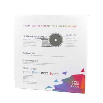 Пластик для 3D-принтера Spectrum PET-G Premium 1.75mm ARCTIC WHITE 1kg (RAL 9016) (80057)