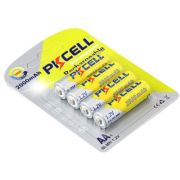 Аккумулятор PkCell AA R6 2000mAh 1.2V NiMH Rechargeable Battery, 4шт/бл (PC/AA2000-4BR)
