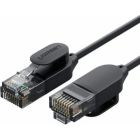 Патч-корд 3м, UTP cat 6 RJ-45 COPPER black Ugreen (U_70653)