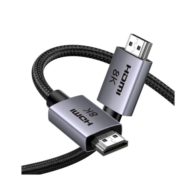Кабель мультимедийный HDMI M to HDMI M 2.0m 8K black Ugreen (25910)