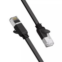 Патч-корд 5м, U/UTP cat 6 RJ-45 COPPER black Ugreen (U_50187)