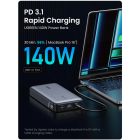 Батарея универсальная Ugreen 25000 mAh 145W Fast Charging Space Gray (U_90597A)