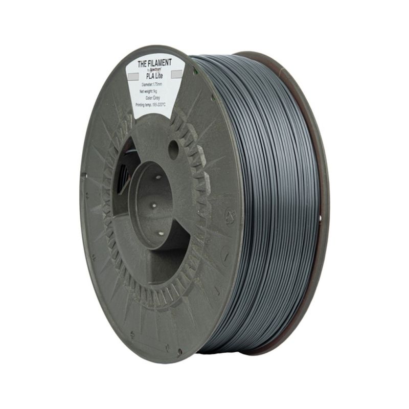 Пластик для 3D-принтера The Filament PLA Lite 1.75mm GREY 1kg (TF-24223)