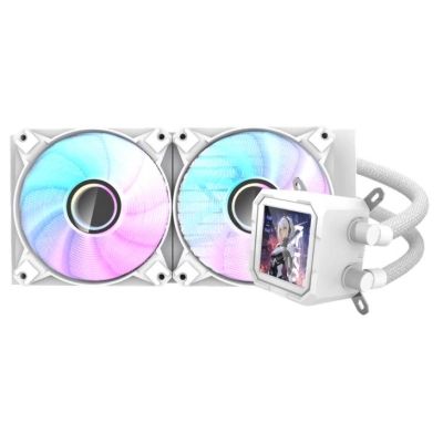 Система рідинного охолодження DARKFLASH (DV240S WHITE)