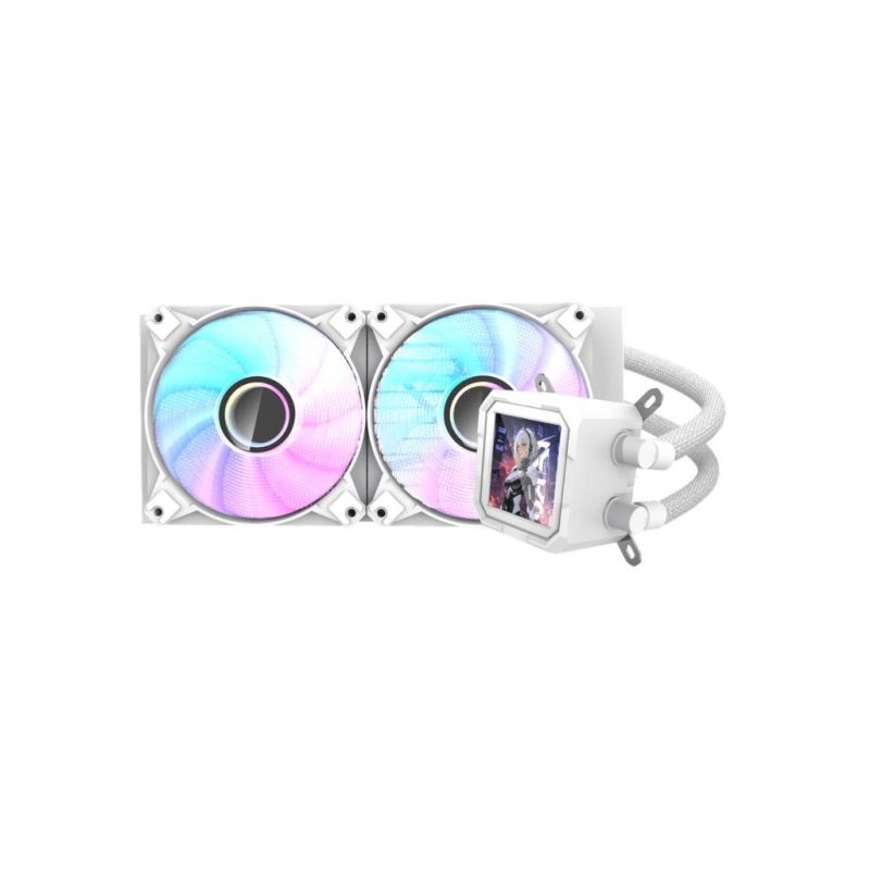 Система жидкостного охлаждения DARKFLASH (DV240S WHITE)