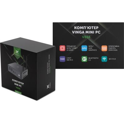 Компьютер Vinga Mini PC V656 (V6561220P.16256W1H)