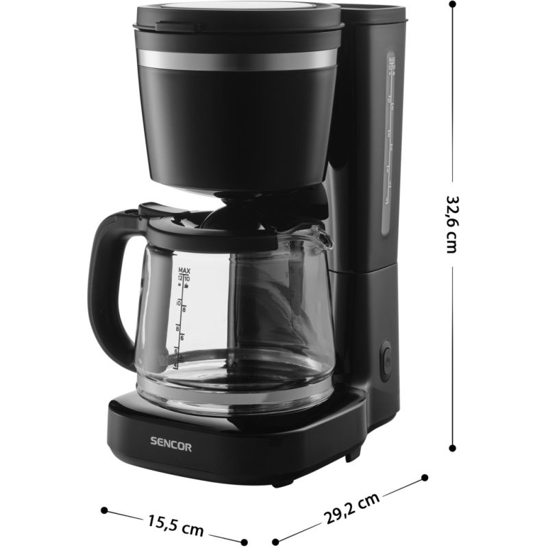 Крапельна кавоварка Sencor (SCE 2710BK)