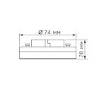 Лампочка Videx LED GX53 10W 4100K 220V (VL-GX53-10534)