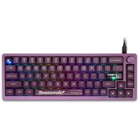 Клавиатура Thunderobot VIC68 Gateron Magnetic Jade Switch USB UA Purple (6932066317201)