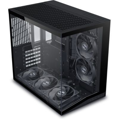Корпус для ПК Lian Li O11 Dynamic Mini V2 Flow, Black (G99.O11DMIV2FX.00)