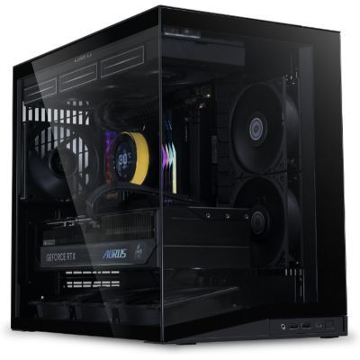 Корпус для ПК Lian Li O11 Dynamic Mini V2 Flow, Black (G99.O11DMIV2FX.00)