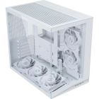 Корпус для ПК Lian Li O11 Dynamic Mini V2 Flow, White (G99.O11DMIV2FW.00)