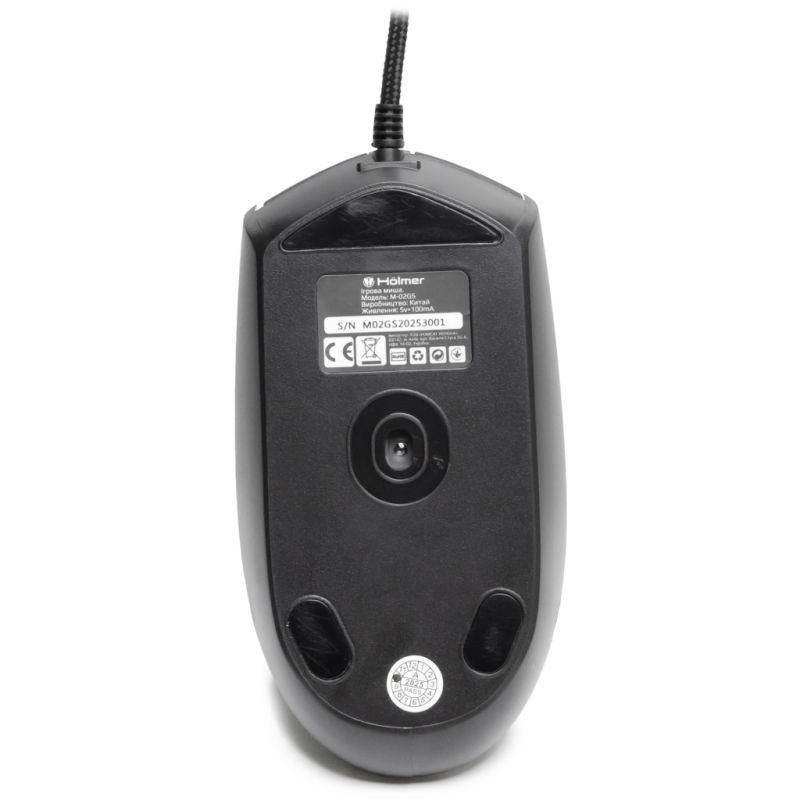 Мишка Hölmer USB Black (M-02GS)