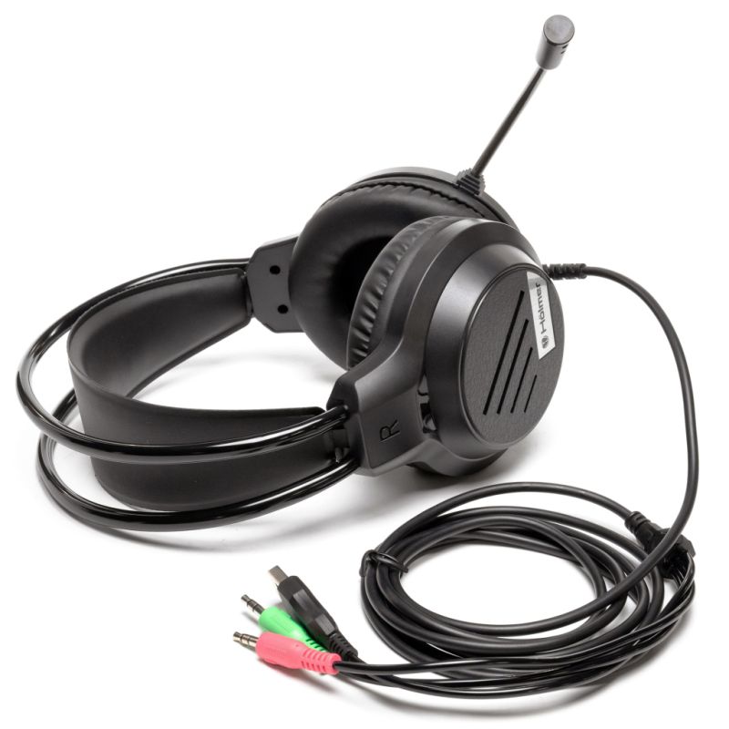 Навушники Hölmer 3.5 мм Black (H-01GS)