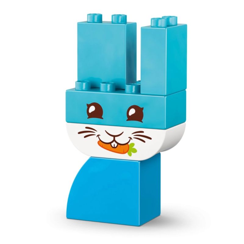 Конструктор LEGO DUPLO My First Очаровательные творческие домашние питомцы 3 в 1 (10477-)