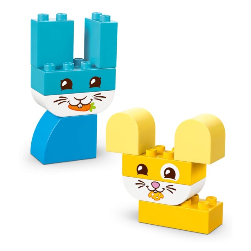 Конструктор LEGO DUPLO My First Очаровательные творческие домашние питомцы 3 в 1 (10477-)
