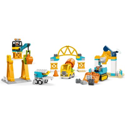 Конструктор LEGO DUPLO Town 3-в-1 Строительная площадка и техника (10476)