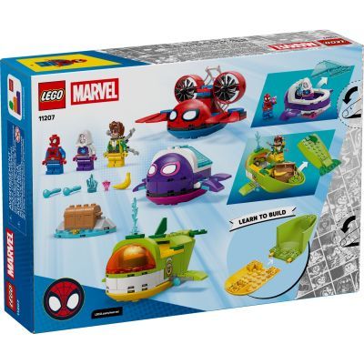 Конструктор LEGO Spidey Павук: Підводні транспортні засоби (11207)