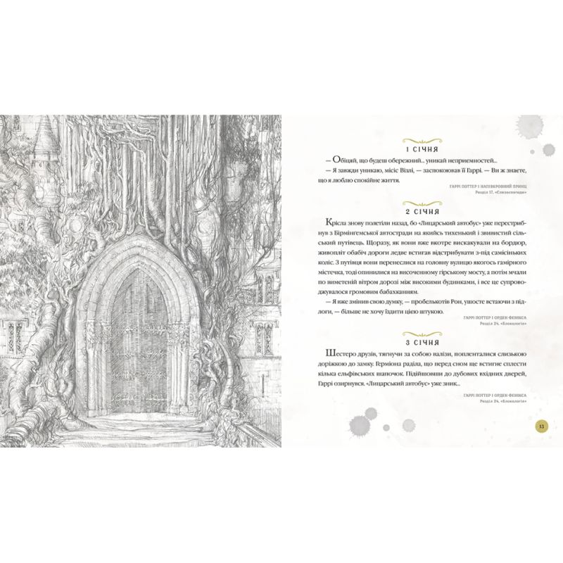 Книга Гаррі Поттер. Магічний рік. Велике ілюстроване видання - Джоан Ролінґ А-ба-ба-га-ла-ма-га (9786175854075)