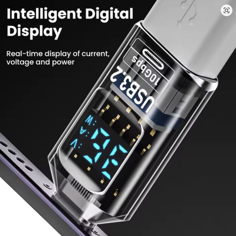 Перехідник OTG USB 3.2 AF to USB-C M 10Gbps QC 36W with display XoKo (AC-322UTC)