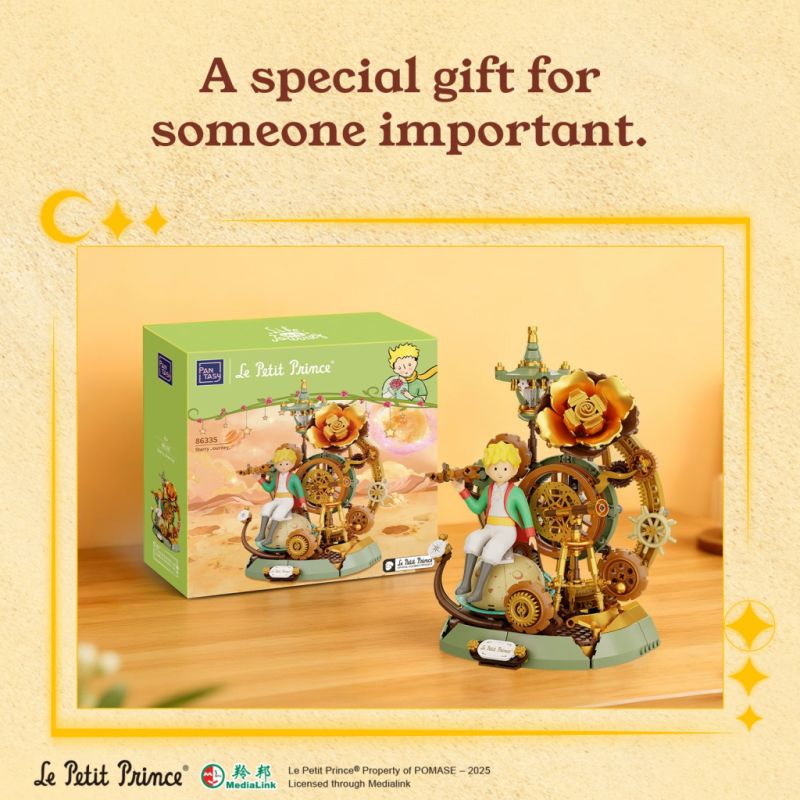 Конструктор Pantasy Le Petit Prince Звездное путешестви (86335)